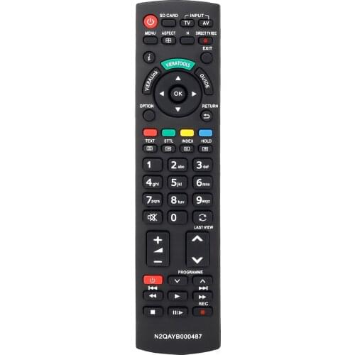Remote Control for Panasonic Smart TV N2QAYB000487 N2QAYB000572 EUR7628030 EUR7628010 N2QAYB000352 N2QAYB000753