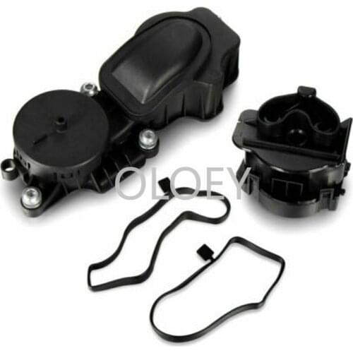 1 set Engine block breather Valve Crankcase oil filter 11127799224 for BWM 1 3 5 series X3 E46 E60 E61 E81 E83 E90 E91