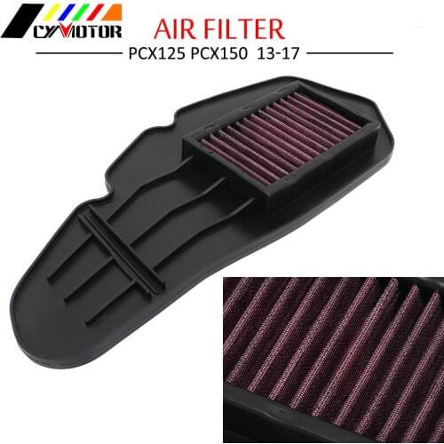 Motorcycle Air Filter Cleaner Filters Grid For HONDA PCX125 PCX150 PCX 125 150 2013 2014 2015 2016 2017 Accessories High-Flow