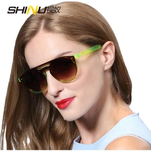 SHINU Mirror sunglasses One Piece new fashion sunglasses UV400 Women Men Sun Glasses Brand Designer Eyewear SH71003