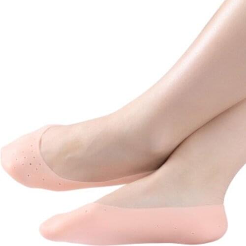 Silicone Boat Socks Men Women Foot Anti-cracking Moisturizing Protective Sock Heel Sleeve Care Protector Feet Cover