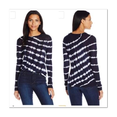 Spring and autumn of Spain New fashion printed Womens knitted colorful sweaters