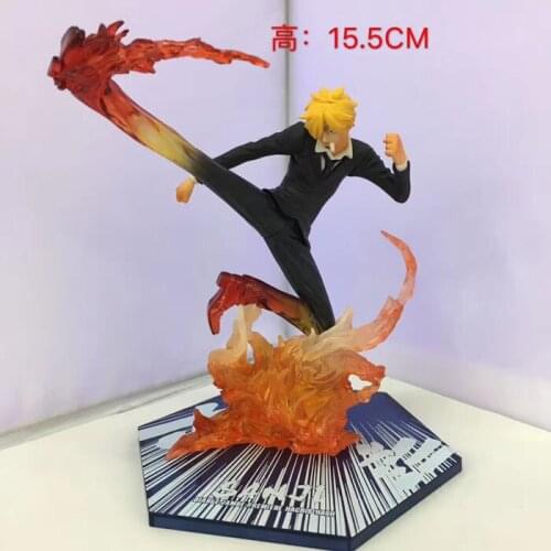 Vogue Hot Tamashii Nations Zero Vinsmoke Sanji Diable Jambe 15.5CM Action Figure