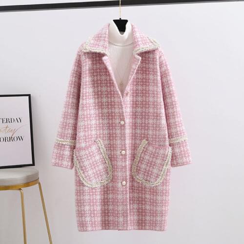 Vy1082 2020 spring autumn winter new women fashion casual Ladies work wear nice Jacket woman female OL women long coat