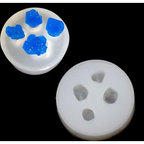 UV Resin Jewelry Silicone Mold Simulated Crystal Cluster Stone Jewelry Making
