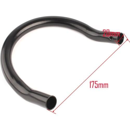 175mm Motorcycle Rear Seat Loop Frame Hoop End Bar For Cafe Racer Honda Yamaha Suzuki Spare Parts