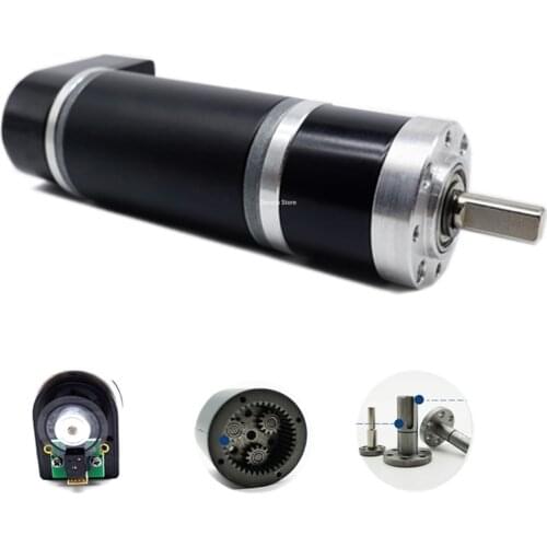 36MM Planetary Deceleration DC Brushed Motor 36GP-36ZYT 12V 24V AGV 500PPR Encoder Smart Robot High precision Gear Motor