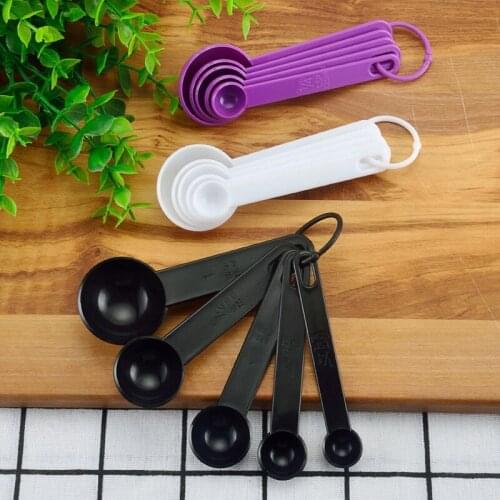 5/10pcs Kitchen Measuring Spoons Teaspoon Coffee Scoop Cake Baking Flour Measuring Cups Powder Quantitative Spoon 5z