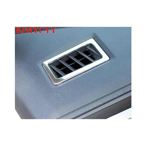 BJMYCYY For 2014 Toyota corolla car stickers stainless steel High position air conditioning outlet decoration sequins