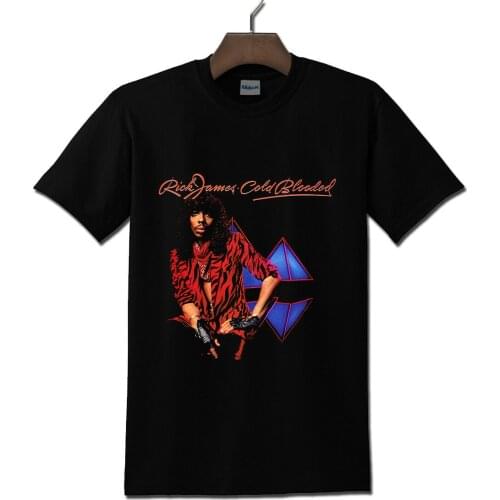 Rick James Black T-Shirt S - 5Xl Tee Shirt