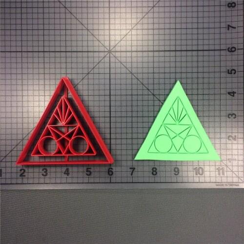 Pastry Mold Cookie Moulds Cookie Cutter Patisserie Christmas Pastry Mold Cake Decorating Tools Kitchenware Triangular Circle