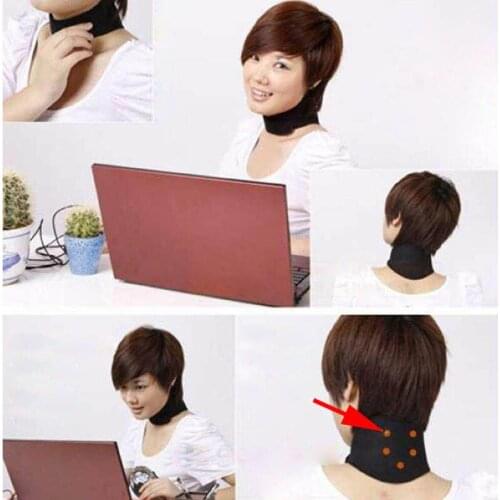 Magnetic Therapy Neck Spontaneous Heating Neck Massager Brace Belt Cervical Vertebra Protection Health99