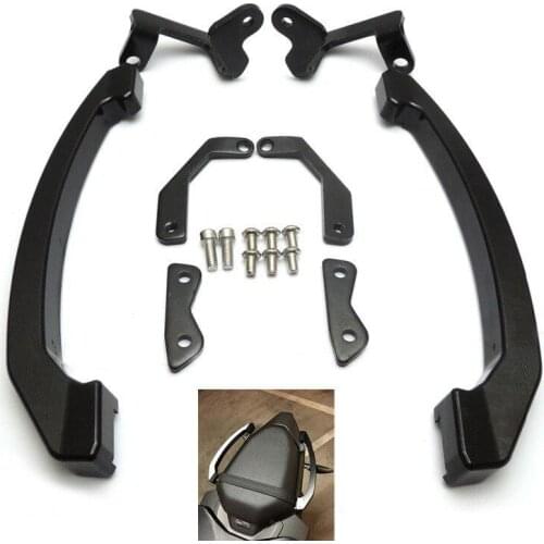 Motorcycle Rear Grab Bars Rear Seat Pillion Passenger Grab Rail Handle Motorcycle Accessories for Yamaha MT-07 / FZ-07 2014-2016