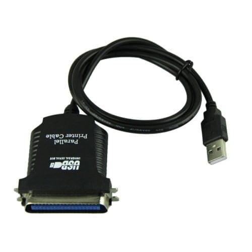 New Parallel Port DB36 LPT Printer USB Express Card Converter Adapter Black