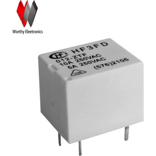 Wholesale 10pcs/lot relay HF3FD-012-ZTF
