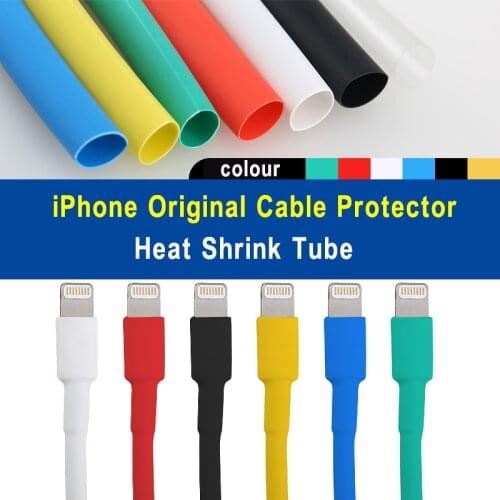 IPhone Original Cable Protector Heat Shrink Tube Universal For iPhone Repair Lightning Charger Cable