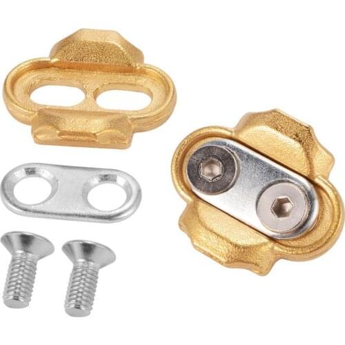 Durable Bicycle MTB Road Bike Cycling Pedal Metal Crank Cleats Screws Bolt Set