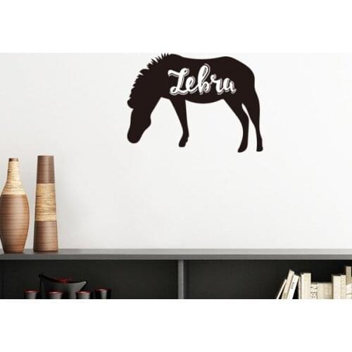 Cartoon Elephant Black And White Animal Thailand Silhouette Removable Wall Sticker Art Decals Mural DIY Wallpaper for Room Decal