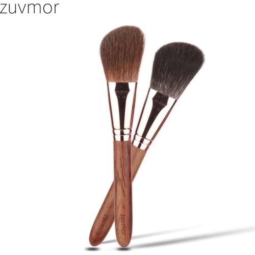 Shoushoulang Professional Handmade Make Up Brush Z03/Z04 Angled Contour Sculpting Brush Soft Squirrel Hair Makeup Brushes