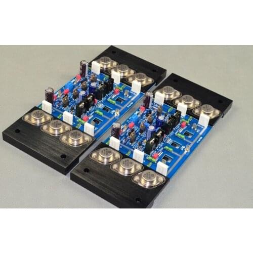 Refer KSA100 MKII Circuit PM-6 HiFi fever Class AB 300W+300W ON MJ15024/15025 + MJE15032/15033 Gold seal tube amplifier board