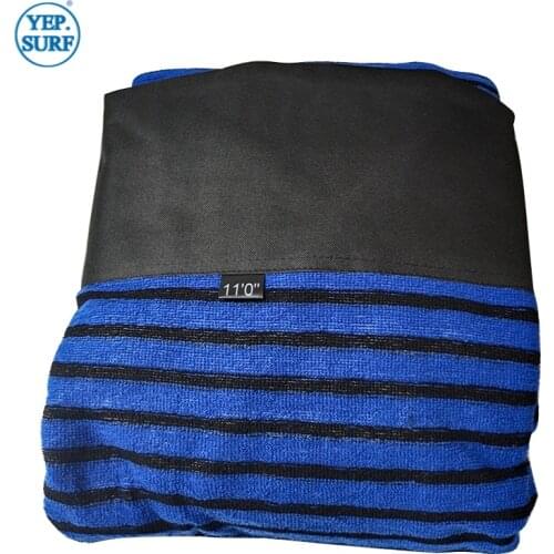 SUP 11ft * 82cm Surf protective bag Surfboard Socks Cover 11ft Black with White /Blue with Black color Quick-dry Surfboard Sock