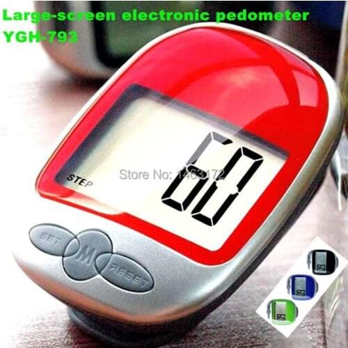 YGH793 Multifunction Pedometer, Mini and easy to carry.Help you healthy exercise