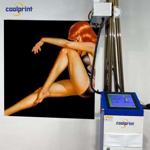 Factory Price 3D Wall Inkjet Printer 3D Wall Painting machine Price Vertical UV Ink