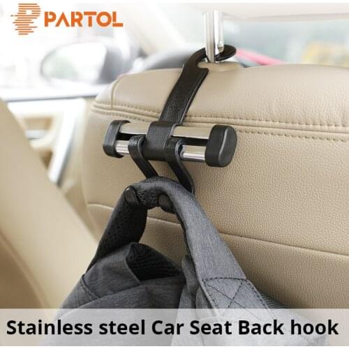 1pc Auto Seat Back Hook Car SeatOrganizer Clip Universal Vehicle Headrest Hanger for Bag Backpack Car Interior Accessories