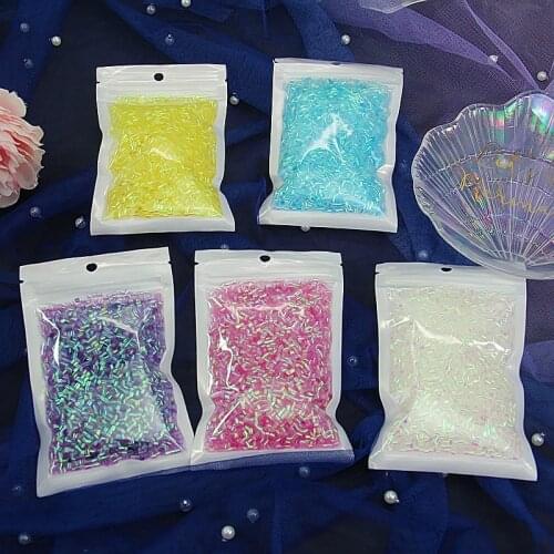 10g/pack Diy Slime Additives Supplies Bead Accessories Sprinkles Decorfor Fluffy Clear Crunchy Slime Glue Clay Toy For Children