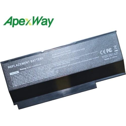 8 cells 4400MAH 14.4V laptop battery for ASUS A42-G73 G73S G53 G53J G53S G53SX G73J G73JH G73JW G73G G53SW G73 G73JH-RBBX05
