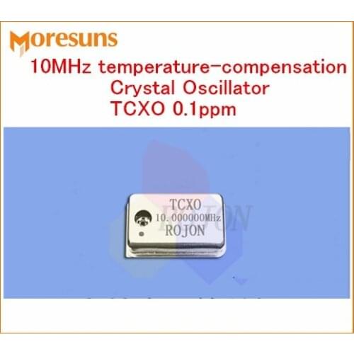 Fast Ship 2PCS 10MHz temperature-compensation crystal oscillator TCXO 0.1ppm instrument standard frequency crystal oscillators