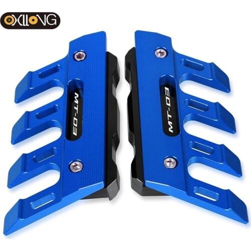 FOR YAMAHA MT03 MT-03 MT 03 2002 2003 2004 2005-2021 MT03 Front Fender Motorcycle Fender Side Protection Guard Mudguard Sliders