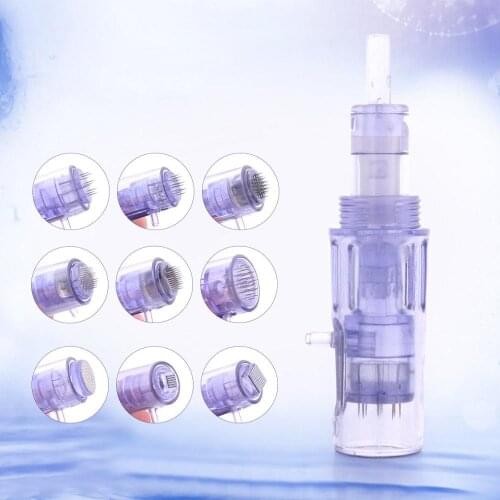 Micro Needle Cartridges Screw Suits 2 in 1 Mini Water Mesotherapy Injector Nano 9/12/36/42/ Nano/ 3D/5DElectric Derma Pen