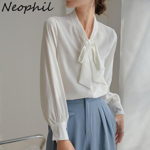 NEOPHIL Womens Satin Shirts