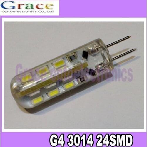 NEW G4 2W SMD 3014 LED Cabinet Marine Boat Light Bulb DC 12v WarmWhite/cool white FREE SHIPPING