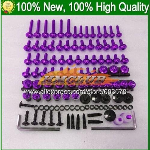 Fairing bolts full screw kit For SUZUKI Katana GSXF600 GSX750F 98 99 00 01 02 1998 1999 2000 01 2002 CL144 Nuts bolt screws Nut