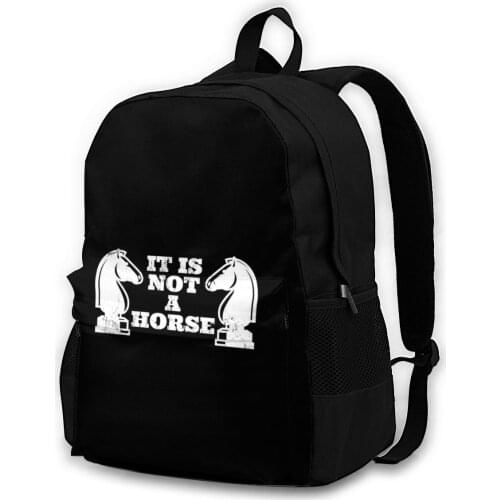 Chess Backpacks Leisure Polyester Back To School Backpack Youth Print Bags