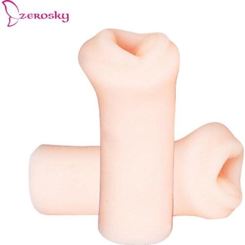 Silicone Pocket Pussy Masturbation Cup Feel Skin Male Masturbator Vagina Masturbator for Men Aircraft Cup Sex Toys