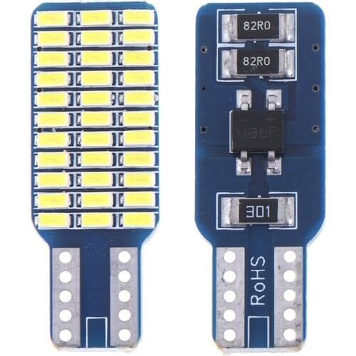 T10 3014 W5w 33 Patch Led Canbus Car Door Light Wide Bulb White Dc 12v, About 12 * 33mm, Used To Replace Indicator Light And Rea