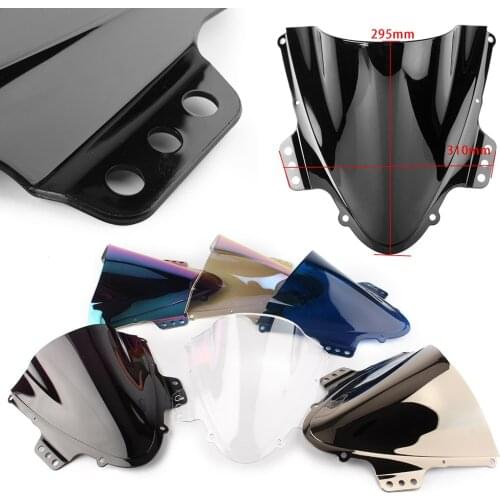 GSXR1000 05 06 K5 Windproof Windshield Windscreen For Suzuki GSXR 1000 2005 2006 Motorcycle Parts ABS Plastic