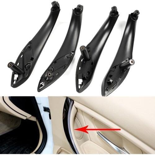 Interior Inner Door Armrest Panel Handle Pull Trim Cover For BMW 3 series 2013-2018 F30 F32 F33 F34 F35 F36 F82 Car Accessories