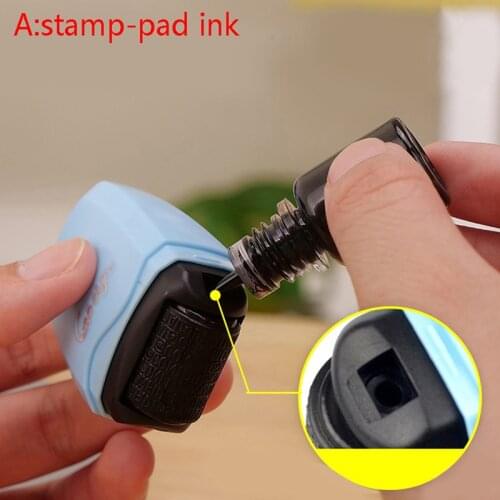 1PC Roller Stamp Messy Code Security Stamp Roller Identity Theft Protection Roll