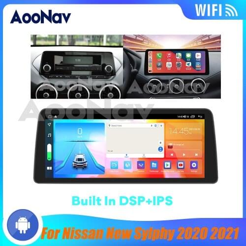 12.3 Inch Car Radio For Nissan New Sylphy 2020 2021 Android System Touch Sceen GPS Navigation Autoradio Multimedia Player