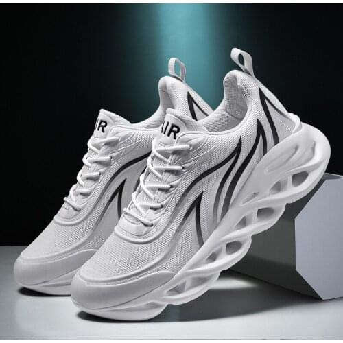 2019 Newest Blade Running Shoes for Men High Top Sports Shoes Sneakers Male Ankle Boots Sneakers Plus Size39-46