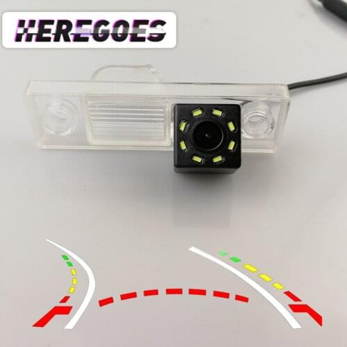 Wireless Car CCD Rear Camera Fisheye 8 12 led dynamic bracket For CHEVROLET EPICA LOVA AVEO CAPTIVA CRUZE LACETTI HRV SPARK
