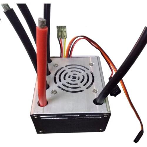 FATJAY FLIER 250A 3-12S 5V5A BEC HV ESC brushless speed controller with USB program cable for RC 1/5 cars