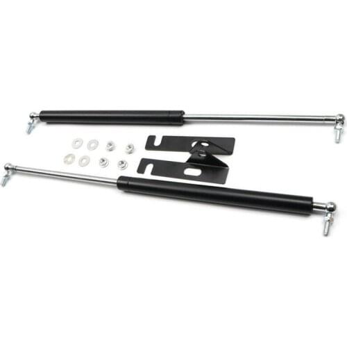 Black Front Engine Hood Lift Support Shock Struts for Mitsubishi Lancer 08-17
