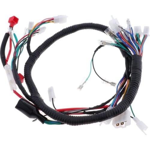 Electrics Wire Wiring Harness Assembly Current-on Component for Motorbike Scooter Fits for ZJ-125