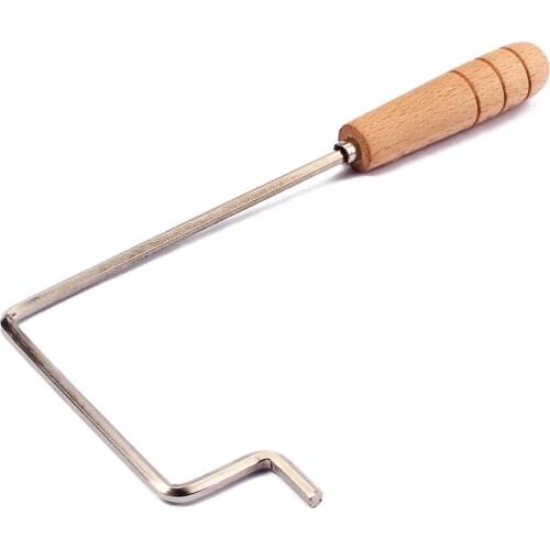 Guitar Truss Rod Wrench with Wooden Handle for Acoustic Guitar Adjustment