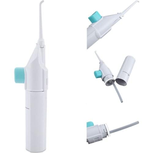 Oral Irrigator Dental Water Jet Floss Pick Teeth Cleaning Flusher Air Powered 1pc